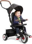 Radio Flyer City 4-IN-1 Stroll 'n Trike, Black, For Riders 1-5 Years Old,. Fixed Price $116.95.