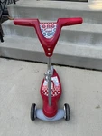 Radio Flyer Kids Scooter - Red With Foot Break Adjustable Neck. Fixed Price $15.99.