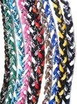 24" And 20" Tornado Braided Sports Rope Necklace Twisted Baseball Softball Kids. Fixed Price $5.99.