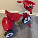 Radio Flyer Fold 2 Go Trike Bucket Steel Frame Plastic Pedals - Scratch & Dent. Fixed Price $57.90.