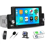 Oiliehu Single Din Stereo With Carplay Android Auto Radio 5.9 Inch. Fixed Price $41.88.