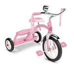 Radio Flyer Tricycle Kids Classic Style Dual Deck W/handlebar Bell-pink. Fixed Price $164.99.