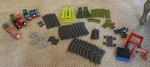 62 Lot: Thomas And Friends Track Master, Switchback Swamp + Extra Pieces. Fixed Price $34.99.