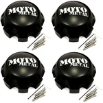 4 Moto Metal Black Wheel Center Hub Caps For 8LUG MO978 Razor MO202 MO968 MO975. Fixed Price $140.00.