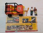 Fisher-price Adventure People Northwoods Trailblazer #312 Figures Jeep Motor. Fixed Price $29.95.