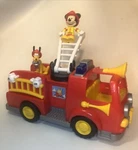 Mickey Mouse Pluto Fire Engine Truck Toy Lights Up With Sound Toddler Disney. Fixed Price $14.20.