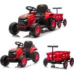 Kids 12V Electric Tractor W Detachable Trailer, Remote Farm Ride On Toy Ages 3 8. Fixed Price $158.09.