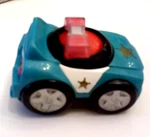Fisher-price Lil' Zoomers Rescue Racer Police Car Roller Ball Rattle Toddler Toy. Fixed Price $7.95.