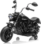 Kids Electric Motorcycle W/ Detachable Training Wheels,ride On Toy For Ages 3-5. Fixed Price $104.99.