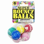 Super Bouncy Balls 6 Pack Assorted Colors For Kids Ages 4-7 Fun Toy Gift. Fixed Price $12.00.