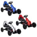 Aosom Kids Pedal Go Kart W/ Adjustable Seat, Swing Axle. Fixed Price $119.99.