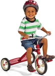Toddler Tricycle 10 Inch Classic Red Radio Flyer Rubber Tires Steel Frame. Fixed Price $119.99.