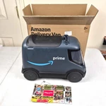 Radio Flyer Amazon Delivery Van New Open Box Ride Toy For Kids. Fixed Price $54.99.