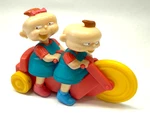 1998 Burger King Kids Toy - Rugrats Phil And Lil Bike Pullback Motion. Fixed Price $8.29.