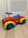 Baghera Vintage Ride On Car Red Yellow Kids Push Toy French Design. Fixed Price $185.00.