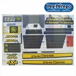 Peg Perego MMEV0802 John Deere Gator Xuv Tractor Decal Label Set Genuine. Fixed Price $19.99.