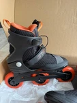 K2 Trio Lt 100 Black Orange Mens Urban Inline Skates. Fixed Price $159.00.