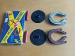 Vintage Children's Rubber Indoor/outdoor Horseshoes Game. Fixed Price $25.00.