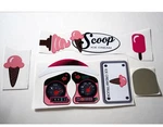 Toy Restore Decals Fits Little Tikes 30TH Cozy Coupe Car Ice Cream Truck Set. Fixed Price $12.99.