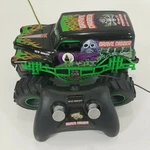 Grave Digger Monster Jam New Bright Rc Truck, 1:24 Scale 7" Inches 2430 Tested. Fixed Price $29.95.