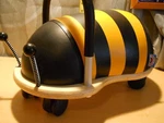 Wheely Bug Prince Lionheart Bumble Bee Ride Toddler Toy. Fixed Price $50.00.