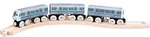 Bart Bay Area Rapid Transit Brio-scale Wooden Toy Train 3 Car Set- Legacy Fleet. Fixed Price $125.00.