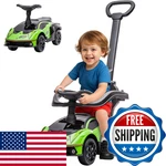 Aosom 2-IN-1 Ride On Push Car For Toddlers 1-3 Licensed Lamborghini Stroller. Fixed Price $103.24.