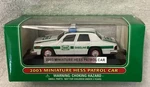 2003 Hess Miniature Patrol Car - Police New Box. Fixed Price $5.84.