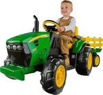 Peg Perego John DEERE12 Volt Multi-speed Ride On Ground Force Tractor & Trailer. Fixed Price $319.41.