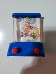 Water Ring Toss Game Handheld Toy Blue Push Button Kids. Fixed Price $7.00.