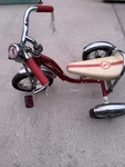Lil Sting Rayschwinn Kids Tricycle 3-WHEEL Ride-on Redcream With Chrome Fenders. Fixed Price $200.00.