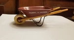 Dollhouse Miniature Radio Flyer Wheelbarrow. Fixed Price $24.99.