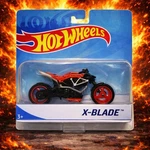 New Mattel Hot Wheels X-blade Motorcycle Red/black Collectible Toy. Fixed Price $14.95.