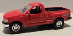 Welly 1997 Ford F-150 #9737 Pull Back Friction Toy Red 4X4 Flare Step Side Works. Fixed Price $12.24.