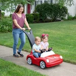 STEP2 Side By Push Around Roadster Plastic Pedal & Riding Toy - Red. Fixed Price $164.70.
