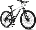 Earth 26 27.5 Inch Mountain Bike With 21-SPEED, Aluminum Frame, Dual Disc Brake,. Fixed Price $406.99.