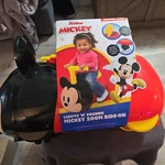 Kiddieland: Zoom Ride On Mickey, Lights & Sounds, Disney Foot-to-floor. Fixed Price $25.00.