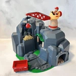Brio Crane & Mountain Tunnel Freight Train Mine 33889 With Box #1040D1. Fixed Price $185.40.