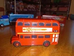 Disney Pixar Cars Deluxe Oversized Double Decker Bus V2847 Mattel Guc. Fixed Price $14.95.