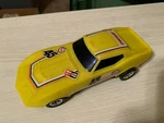 Vintage Trademark Modern Toys Esso Dunlop #45 Race Car. Fixed Price $12.99.