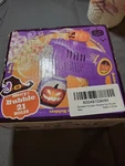 Fansteck Pumpkin Bubble Gun 21 Holes Purple For Kids Ages 3+ Halloween Toy. Fixed Price $12.95.