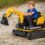 2IN1 12V 360 Kids Yellow Ride On Traxcavator Excavator Toys With Rc. Fixed Price $299.99.