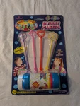 Vintage 1992 Imperial Bubbles, Makers, New, Unopened, 4 3D Shaped Wands. Fixed Price $14.00.