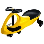 Zigzag Wiggle Car Yellow Energy Powered Driveway Swivel Twister Ride On Toy. Fixed Price $49.99.