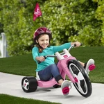 Big Flyer Chopper Tricycle 16" Front Wheel Ride-on Adjustable Seat Pink Kid Bike. Fixed Price $111.26.