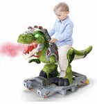 Dinosaur Ride On Cars For Kids, Toddler Electric Toys With Music. Fixed Price $130.00.