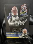 Hot Toys Star Wars 501ST Clone Trooper Deluxe Version 1/6TH Scale Figure. Fixed Price $215.00.