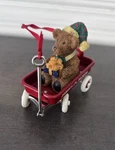 Radio Flyer Inc. Classic Bear Wagon Tree Ornament. Fixed Price $10.99.
