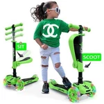 Hurtle Kick Scooter Lab Tested Anti-slip Led Lights Indoor/outdoor Use. Fixed Price $67.99.