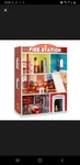 Best Choice Products 32 Inch Kids Three Story Pretend Wooden Fire Station. Fixed Price $57.99.